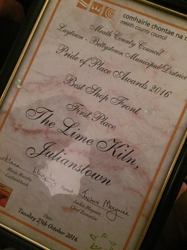 Lime Kiln Winner Pride of Place Awards 2016