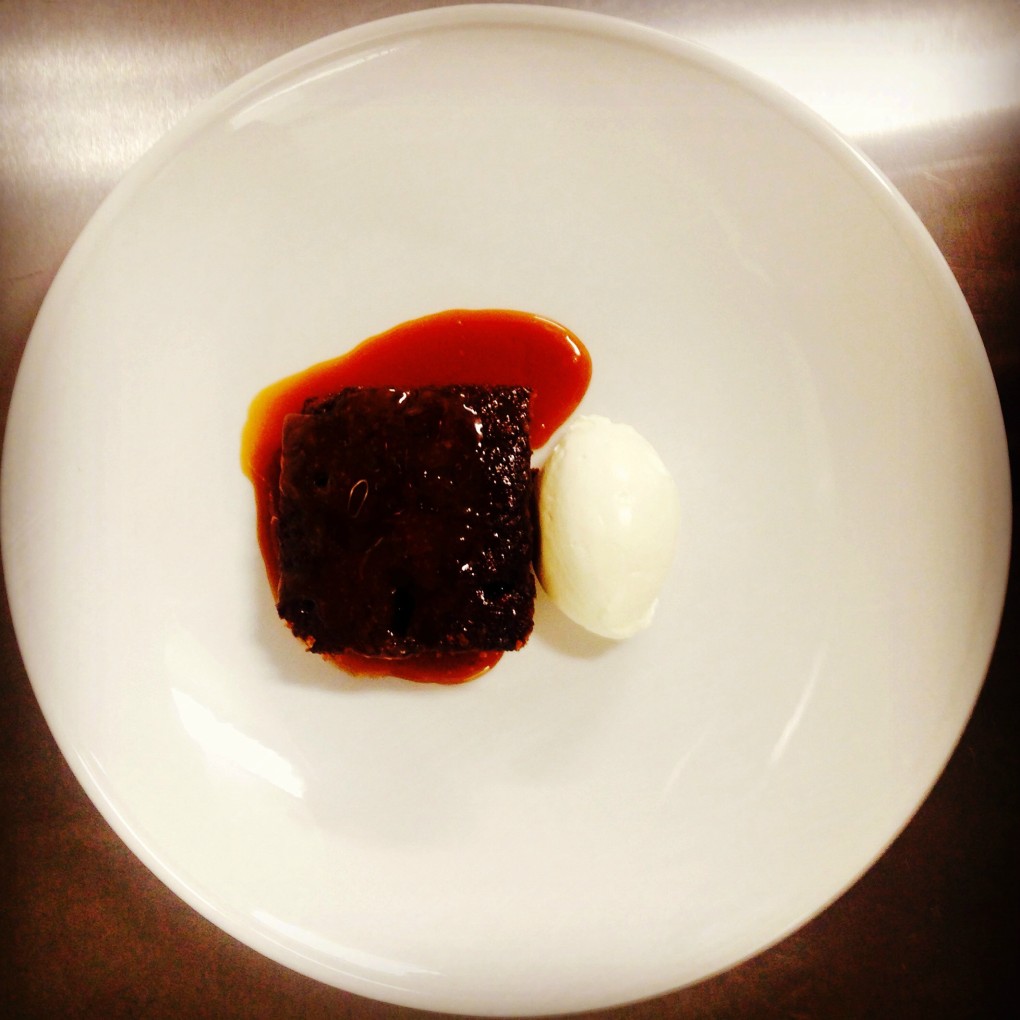 Sticky Toffee Pudding from The Lime Kiln