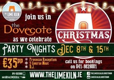 Celebrate your Christmas party at The Dovecote
