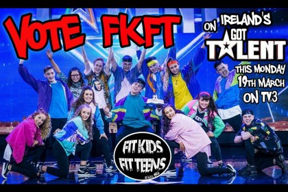 Fit Kids Fit Teens through to the finals of Ireland's Got Talent