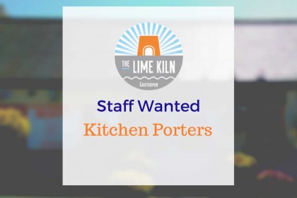Kitchen Porters required for The Lime Kiln Gastropub