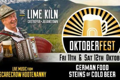 Celebrate Oktoberfest at The Lime Kiln Gastropub 11 & 12 Oct