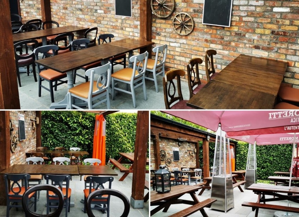 Check out our cosy beer garden and outdoor dining area at The Lime Kiln Gastorpub