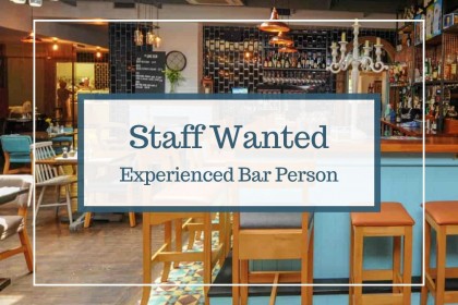 Experienced Bar Person Wanted at Lime Kiln Gastropub