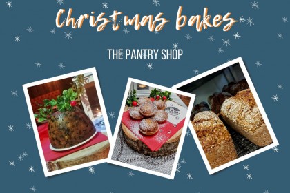 Order your homemade breads, puddings and mince pies this Christmas from The Pantry shop